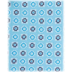 Viola Milano - Mix Floral Selftipped Silk Tie - Light Blue - Handmade in Italy - Luxury Exclusive Collection - Avvenice
