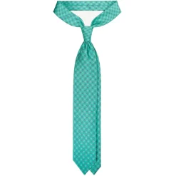 Viola Milano - Mix Floral Selftipped Italian Silk Tie - Spring Green - Handmade in Italy - Luxury Exclusive Collection - Avvenice