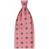 Viola Milano - Mix Floral Selftipped Italian Silk Tie - Rose Bloom - Handmade in Italy - Luxury Exclusive Collection - Avvenice
