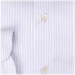 Viola Milano - Multi Stripe Shirt - Navy Mix - Handmade in Italy - Luxury Exclusive Collection - Avvenice