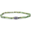 Viola Milano - Natural 4 mm Gemstone Bracelet - Apple - Handmade in Italy - Luxury Exclusive Collection - Avvenice
