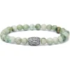 Viola Milano - Natural 6 mm Gemstone Bracelet - Mint - Handmade in Italy - Luxury Exclusive Collection - Avvenice