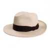 Viola Milano - Natural Panama Hat - Brown - Handmade in Italy - Luxury Exclusive Collection - Avvenice