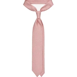 Viola Milano - Paisley Pattern Selftipped Silk Tie - Champagne - Handmade in Italy - Luxury Exclusive Collection - Avvenice