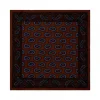 Viola Milano - Paisley Pattern Silk Pocket Square - Brown Mix - Handmade in Italy - Luxury Exclusive Collection - Avvenice