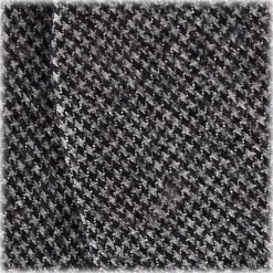 Viola Milano - Pied De Poule Wool Self-Tie Bow Tie - Grey Mix - Made in Italy - Luxury Exclusive Collection - Avvenice