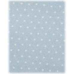 Viola Milano - Pin Dot Selftipped Silk Tie - Light Blue/White - Handmade in Italy - Luxury Exclusive Collection - Avvenice