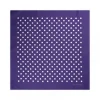 Viola Milano - Polka Dot Silk Pocket Square - Purple and White - Handmade in Italy - Luxury Exclusive Collection - Avvenice