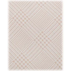 Viola Milano - Prince of Wales Selftipped Italian Silk Tie - Sand - Handmade in Italy - Luxury Exclusive Collection - Avvenice