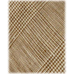 Viola Milano - Prince of Wales Untipped Linen Tie - Natural Mix - Handmade in Italy - Luxury Exclusive Collection - Avvenice