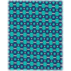 Viola Milano - Roman Chain Selftipped Italian Silk Tie - Turqouise Mix - Handmade in Italy - Luxury Exclusive Collection - Avvenice