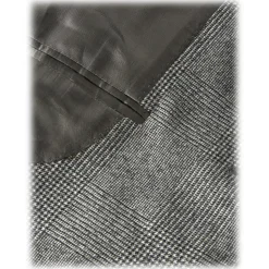 Viola Milano - Sartorial Half-lined Sports Club Blazer - Prince Of Wales - Handmade in Italy - Luxury Exclusive Collection - Avvenice