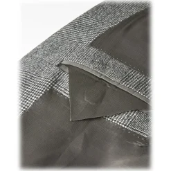 Viola Milano - Sartorial Half-lined Sports Club Blazer - Prince Of Wales - Handmade in Italy - Luxury Exclusive Collection - Avvenice