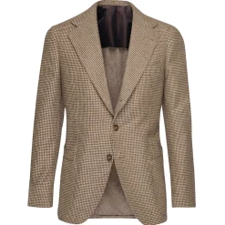 Viola Milano - Sartorial Half-lined 100% Cashmere Blazer - Piede De Poule - Handmade in Italy - Luxury Exclusive Collection - Avvenice