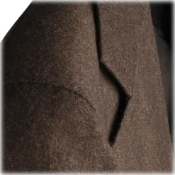 Viola Milano - Sartorial Wool and Cashmere Blazer - Brown - Handmade in Italy - Luxury Exclusive Collection - Avvenice