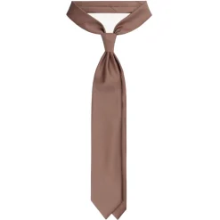 Viola Milano - Solaro Woven Selftipped Tie - Sand Tone - Handmade in Italy - Luxury Exclusive Collection - Avvenice