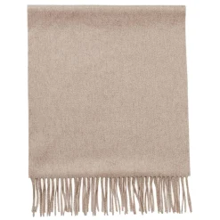 Viola Milano - Solid 100% Zibellino Cashmere Scarf - Sand - Handmade in Italy - Luxury Exclusive Collection - Avvenice
