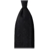 Viola Milano - Solid 7-fold Handrolled 100% Cashmere Tie - Charcoal - Handmade in Italy - Luxury Exclusive Collection - Avvenice