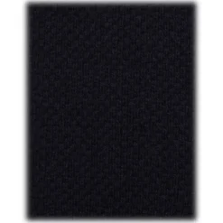 Viola Milano - Solid Knitted 100% Cashmere Tie - Navy - Handmade in Italy - Luxury Exclusive Collection - Avvenice