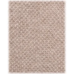Viola Milano - Solid Knitted 100% Cashmere Tie - Sand - Handmade in Italy - Luxury Exclusive Collection - Avvenice