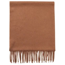 Viola Milano - Solid Zibellino Cashmere Scarf - Cinnamon - Handmade in Italy - Luxury Exclusive Collection - Avvenice