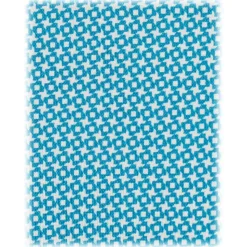 Viola Milano - Star Pattern Selftipped Italian Silk Tie - Turquoise - Handmade in Italy - Luxury Exclusive Collection - Avvenice