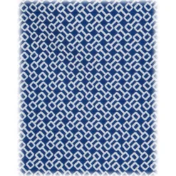 Viola Milano - Stirrups Pattern Selftipped Silk Tie - Navy - Handmade in Italy - Luxury Exclusive Collection - Avvenice