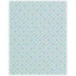 Viola Milano - Stirrups Pattern Selftipped Silk Tie - Menthol - Handmade in Italy - Luxury Exclusive Collection - Avvenice