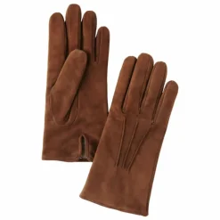 Viola Milano - Suede Gloves with Cashmere Lining - Light Brown - Handmade in Italy - Luxury Exclusive Collection - Avvenice