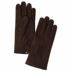 Viola Milano - Suede Gloves with Cashmere Lining - Brown - Handmade in Italy - Luxury Exclusive Collection - Avvenice