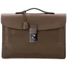 Viola Milano - The Light Traveller Briefcase - Taupe - Handmade in Italy - Luxury Exclusive Collection - Avvenice