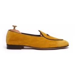 Viola Milano - Unlined Belgian Loafer - Citrus - Handmade in Italy - Luxury Exclusive Collection - Avvenice