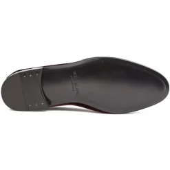 Viola Milano - Unlined Belgian Velvet Loafer - Bordeaux - Handmade in Italy - Luxury Exclusive Collection - Avvenice