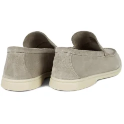 Viola Milano - Unlined Capri Suede Loafer - Natural - Handmade in Italy - Luxury Exclusive Collection - Avvenice