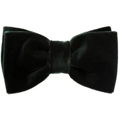 Viola Milano - Velvet Bow Tie - Forest - Handmade in Italy - Luxury Exclusive Collection - Avvenice