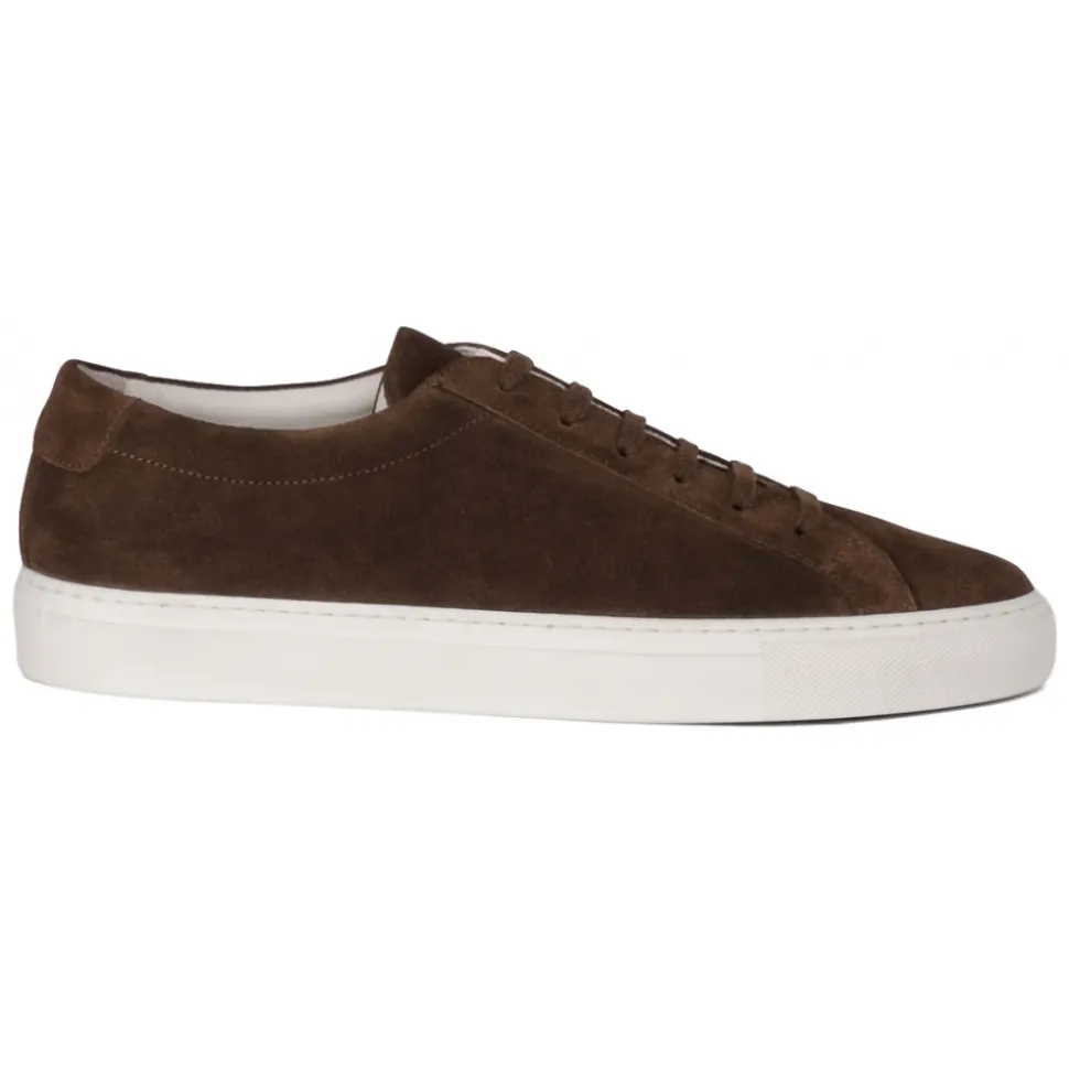 Viola Milano - Viola Sport Club Sneakers - Chocolate Suede - Handmade in Italy - Luxury Exclusive Collection - Avvenice