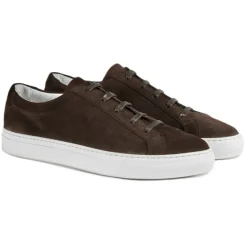 Viola Milano - Viola Sport Club Sneakers - Chocolate - Handmade in Italy - Luxury Exclusive Collection - Avvenice