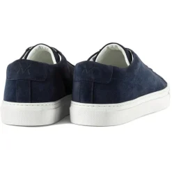 Viola Milano - Viola Sport Club Sneakers - Navy Suede - Handmade in Italy - Luxury Exclusive Collection - Avvenice