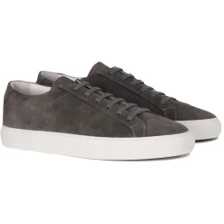 Viola Milano - Viola Sport Club Sneakers - Grey Suede - Handmade in Italy - Luxury Exclusive Collection - Avvenice