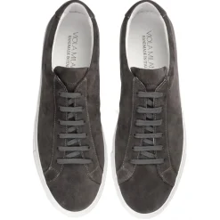 Viola Milano - Viola Sport Club Sneakers - Grey Suede - Handmade in Italy - Luxury Exclusive Collection - Avvenice