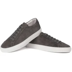 Viola Milano - Viola Sport Club Sneakers - Grey Suede - Handmade in Italy - Luxury Exclusive Collection - Avvenice