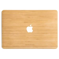 Woodcessories - Bamboo / MacBook Skin Cover - MacBook 13 Pro - Eco Skin - Apple Logo - Wooden MacBook Cover - Avvenice