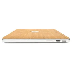 Woodcessories - Bamboo / MacBook Skin Cover - MacBook 15 Pro Retina - Eco Skin - Apple Logo - Wooden MacBook Cover - Avvenice