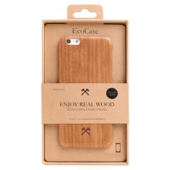 Woodcessories - Cherry / Cevlar Cover - iPhone 6 Plus / 6 s Plus - Wooden Cover - Eco Case - Cevlar Collection - Avvenice
