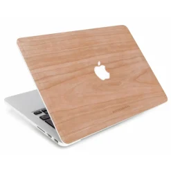 Woodcessories - Cherry / MacBook Skin Cover - MacBook 12 - Eco Skin - Apple Logo - Wooden MacBook Cover - Avvenice