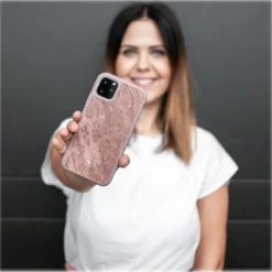 Woodcessories - Eco Bumper - Stone Cover - Canyon Red - iPhone 11 Pro - Real Stone Cover - Eco Case - Bumper Collection - Avvenice