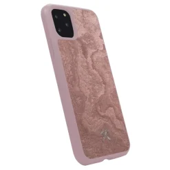 Woodcessories - Eco Bumper - Stone Cover - Canyon Red - iPhone 11 Pro - Real Stone Cover - Eco Case - Bumper Collection - Avvenice