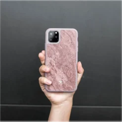 Woodcessories - Eco Bumper - Stone Cover - Camo Gray - iPhone 11 - Real Stone Cover - Eco Case - Bumper Collection - Avvenice