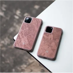 Woodcessories - Eco Bumper - Stone Cover - Camo Gray - iPhone 11 Pro - Real Stone Cover - Eco Case - Bumper Collection - Avvenice