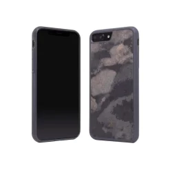 Woodcessories - Eco Bumper - Stone Cover - Camo Gray - iPhone 8 Plus / 7 Plus - Real Stone Cover - Eco Case - Bumper - Avvenice
